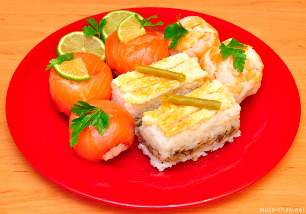Temari sushi & oshi sushi
