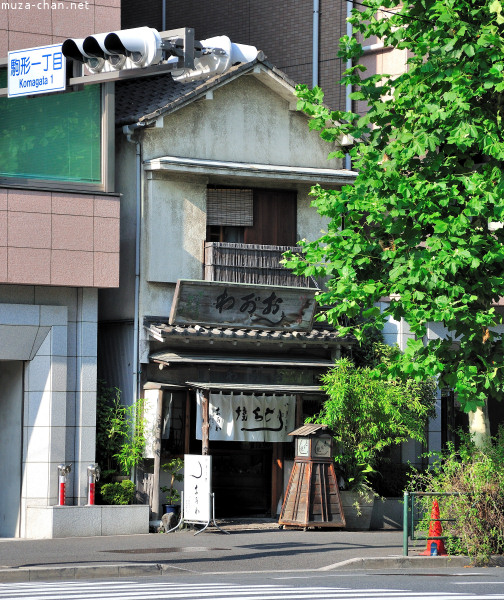 Old building in Asakusa Old building in Asakusa