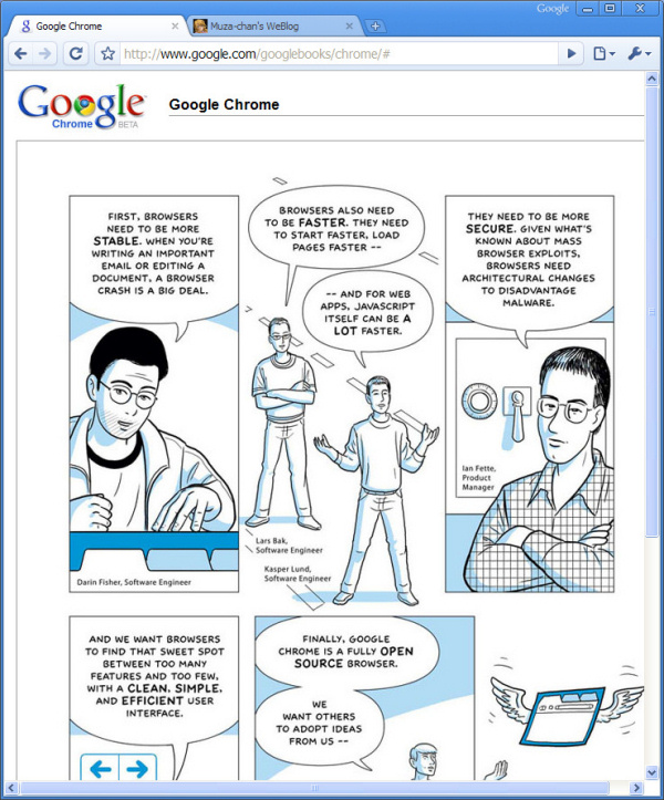 Google Chrome Comics Google Chrome Comics