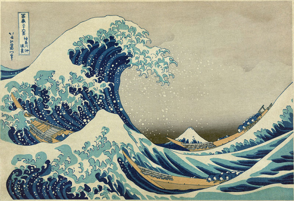Hokusai - The great wave off Kanagawa Hokusai - The great wave off Kanagawa