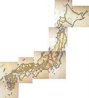 Ino Tadataka Map Ino Tadataka Map