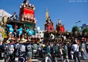 A Japan Photo per Day - Floats Parade at Kumagaya Uchiwa Matsuri