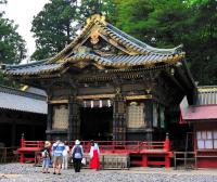 A Japan Photo per Day - Miko guide at Shinyosha