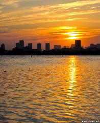 A Japan Photo per Day - Sunset over Edogawa