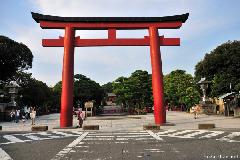 A Japan Photo per Day - A Scramble Crossing with a Torii