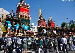 A Japan Photo per Day - Floats Parade at Kumagaya Uchiwa Matsuri