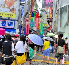 A Japan Photo per Day - Center Gai Decorated for Tanabata