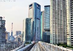 A Japan Photo per Day - Shiodome, Viewed from Yurikamome