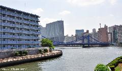 A Japan Photo per Day - Sumida-gawa banks from Mannen-bashi