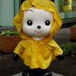 Anime character statue in front of the Bandai building in Asakusa 