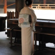 Interior of main hall at Meiji Jingu 