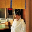 Interior of main hall at Meiji Jingu 