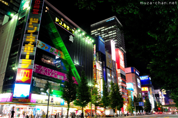Akihabara at night, Tokyo Akihabara at night, Tokyo