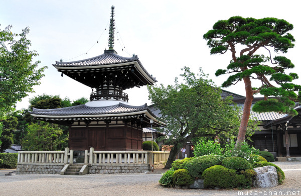 Japanese traditional architecture, Tahoto pagoda at Gokoku-ji Temple, Tokyo Tahoto, Gokoku-ji Temple, Tokyo