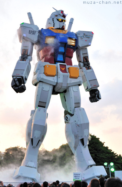 Gundam, Taking Off, Odaiba, Tokyo Gundam, Taking Off, Odaiba, Tokyo