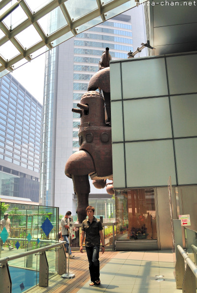 Hayao Miyazaki: NI-TELE really BIG clock, Nippon Television Tower, Tokyo