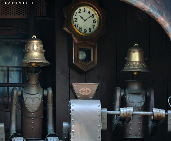 Hayao Miyazaki: NI-TELE really BIG clock, Nippon Television Tower, Tokyo