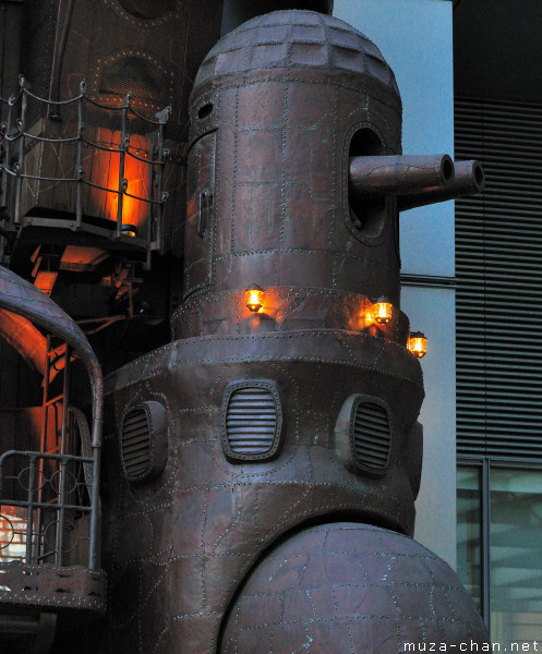Hayao Miyazaki: NI-TELE really BIG clock, Nippon Television Tower, Tokyo