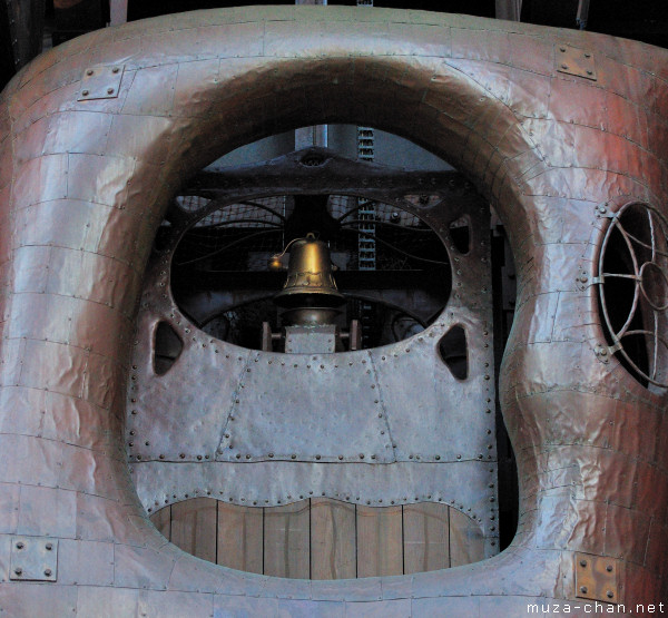 Hayao Miyazaki: NI-TELE really BIG clock, Nippon Television Tower, Tokyo