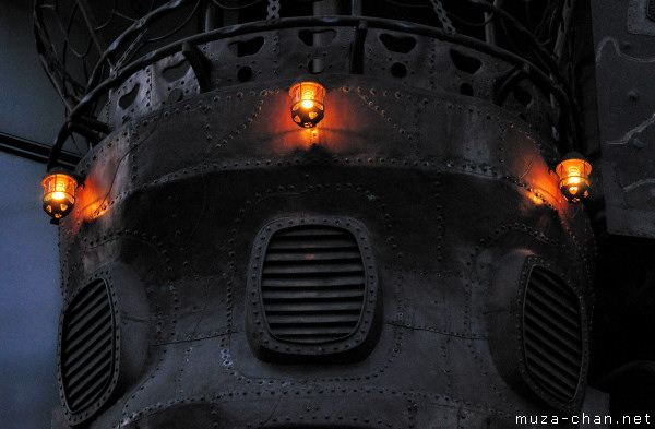 Hayao Miyazaki: NI-TELE really BIG clock, Nippon Television Tower, Tokyo