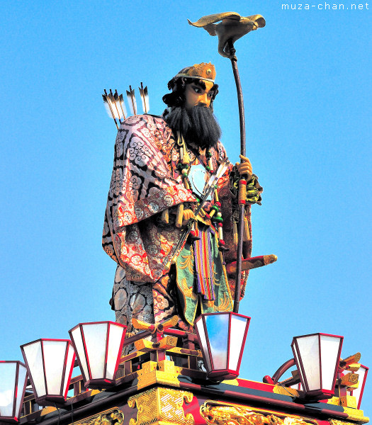 Emperor Jimmu Float, Kumagaya Uchiwa Matsuri, Saitama Emperor Jimmu Float, Kumagaya Uchiwa Matsuri, Saitama