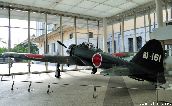 Mitsubishi Navy Type 0 Carrier Fighter, Yushukan, Yasukuni Shrine, Tokyo