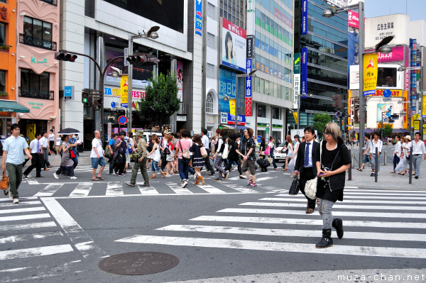 Scramble Crossing in Shinjuku Scramble Crossing in Shinjuku