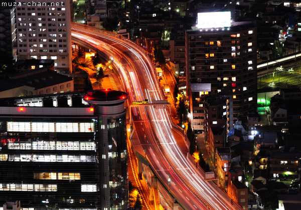 Urban Expressways, View from Sunshine City, Ikebukuro, Tokyo
