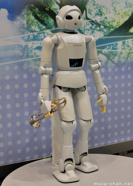 Toyota Partner Robots, Trumpet Playing Robot Toyota Partner Robots, Trumpet Playing Robot