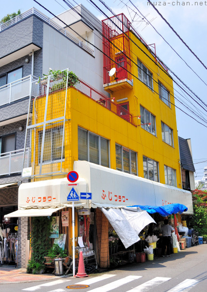 Narrow Building, Nishi-Asakusa, Tokyo Narrow Building, Nishi-Asakusa, Tokyo