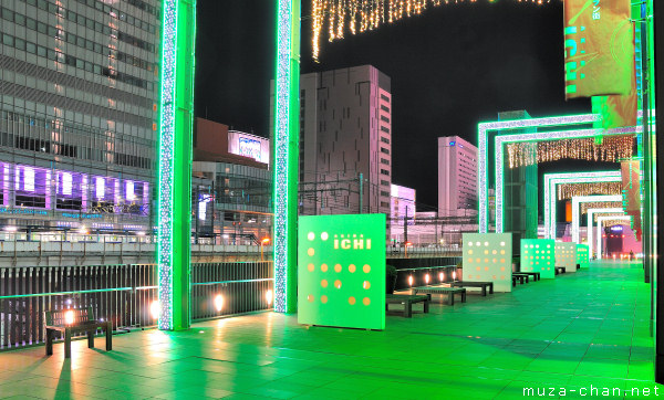 Akihabara UDX Winter Illumination, Akihabara, Tokyo Akihabara UDX Winter Illumination, Akihabara, Tokyo