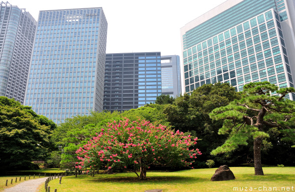 Hama-rikyu Gardens, Shiodome, Tokyo Hama-rikyu Gardens, Shiodome, Tokyo