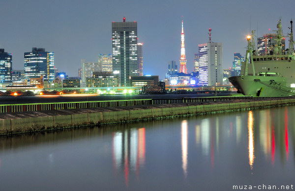 Tokyo Bay Area night view Tokyo Bay Area night view