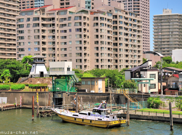 Ishikawajima Lighthouse, Tsukuda, Tokyo
