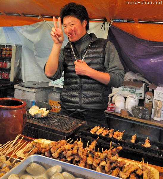 Yakitori stall Yakitori stall