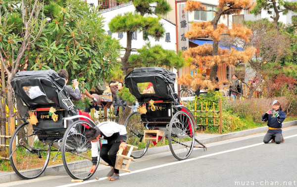 Rickshaw Drivers, Kamakura Rickshaw Drivers, Kamakura
