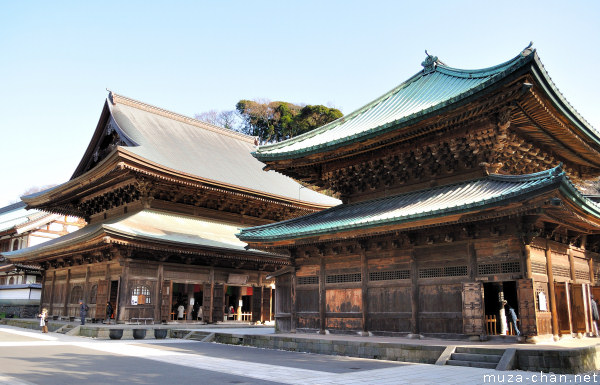Butsuden (Buddha Hall), Kencho-ji Temple, Kamakura Hatto (Dharma Hall), Kencho-ji Temple, Kamakura