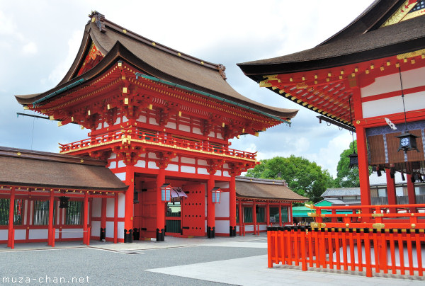 Main Gate, Main Shrine, Fushimi Inari Taisha, Kyoto Main Gate, Main Shrine, Fushimi Inari Taisha, Kyoto