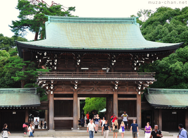 Minami-Shinmon, Meiji Jingu, Shibuya, Tokyo Minami-Shinmon, Meiji Jingu, Shibuya, Tokyo