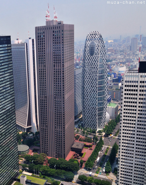 Mode Gakuen Cocoon Tower, Nishi-Shinjuku, Tokyo Shinjuku Center Building and Mode Gakuen Cocoon Tower, Nishi-Shinjuku, Tokyo