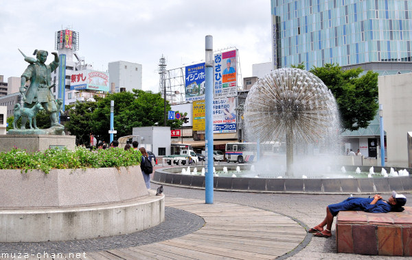Momotaro Statue, Okayama Momotaro Statue, Okayama