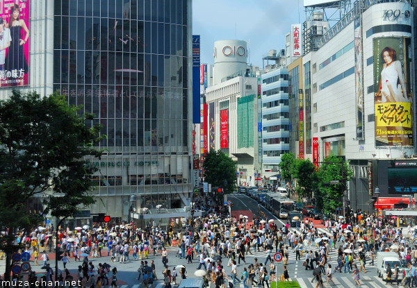 Shibuya Scramble Crossing, Tokyo Shibuya Scramble Crossing, Tokyo