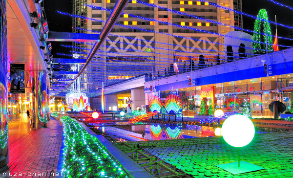 Tokyo Christmas Illuminations, Tokyo Dome City, Eco Light Factory Tokyo Christmas Illuminations, Tokyo Dome City, Eco Light Factory