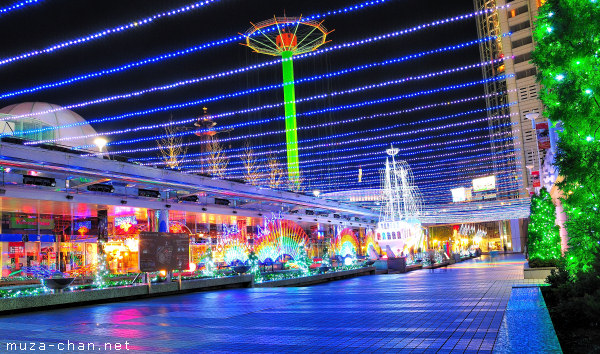 Tokyo Christmas Illuminations, Tokyo Dome City, Eco Light Factory Tokyo Christmas Illuminations, Tokyo Dome City, Eco Light Factory