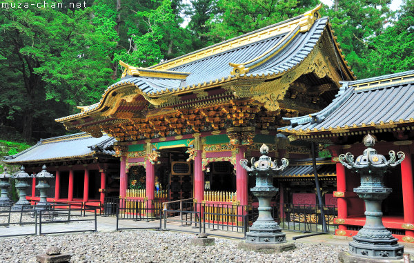 Yashamon Gate, Taiyuin Mausoluem, Nikko Yashamon Gate, Taiyuin Mausoluem, Nikko