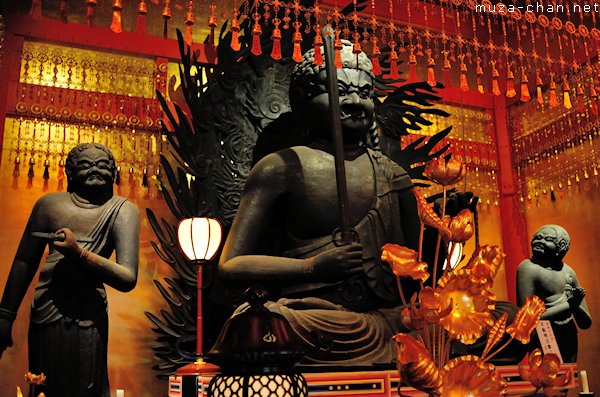Fudo Myo-o, Takahata Fudo Temple (Kongo-ji), Hino, Tokyo