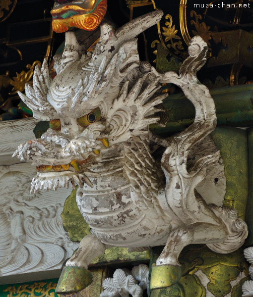 Horse dragon, Yomeimon Gate, Toshogu Shrine, Nikko Horse dragon, Yomeimon Gate, Toshogu Shrine, Nikko