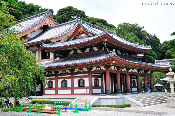 Hasedera Temple, Kannon-do Hall, Kamakura Hasedera Temple, Kannon-do Hall, Kamakura
