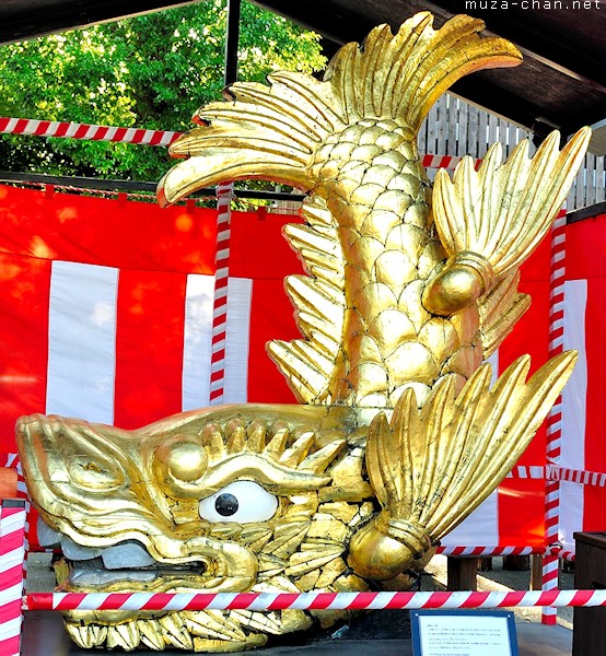 Golden shachi, Nagoya Castle, Nagoya Golden shachihoko, Nagoya Castle, Nagoya