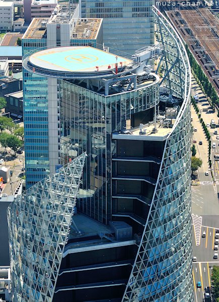 Mode Gakuen Spiral Towers, View from Midland Square Observatory (Toyota-Mainichi Building), Nagoya Mode Gakuen Spiral Towers, View from Midland Square Observatory (Toyota-Mainichi Building), Nagoya